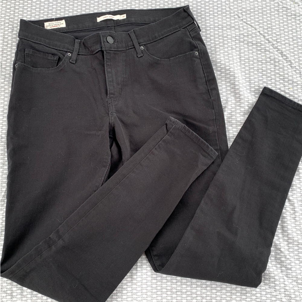 Levi’s Curvy Skinny Jeans Black sz 31